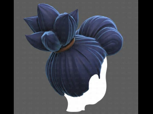 Base Hair for Boy V56 3D Model
