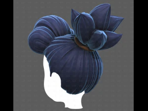 Base Hair for Boy V56 3D Model