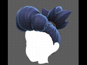Base Hair for Boy V56 3D Model