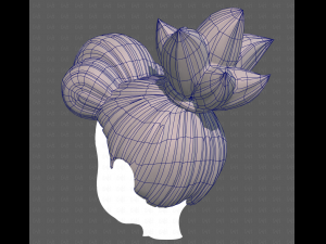 Base Hair for Boy V56 Modèle 3D