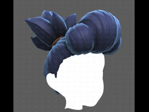 Base Hair for Boy V56 3D Model