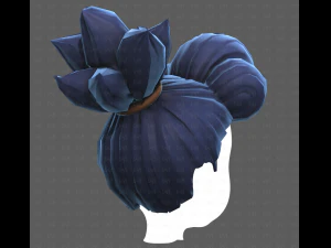 Base Hair for Boy V56 3D Model