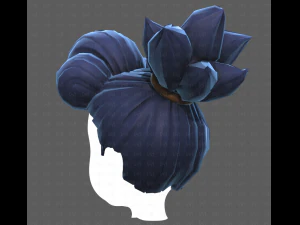 Base Hair for Boy V56 3D Model