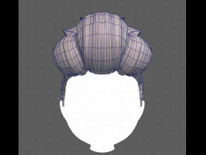 Base Hair for Boy V56 3D Model