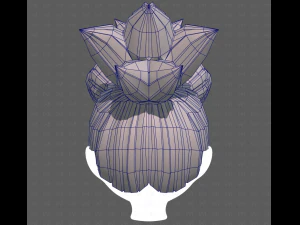 Base Hair for Boy V56 3D Model