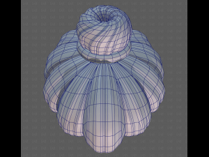 Base Hair for girl V56 3D Model