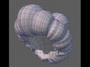 Base Hair for girl V56 3D Model