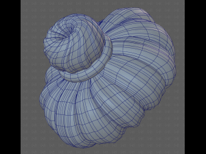 Base Hair for girl V56 3D Model