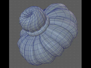 Base Hair for girl V56 3D Model
