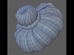 Base Hair for girl V56 3D Model