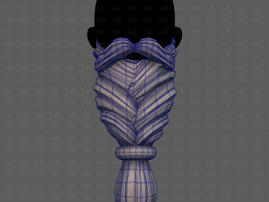 Beard V56 Model 3D