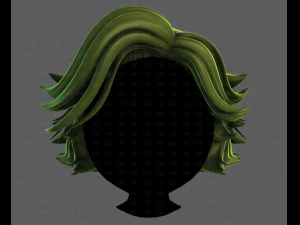 3D Hair style for boy V116 3D Model