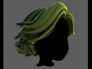 3D Hair style for boy V116 3D Model