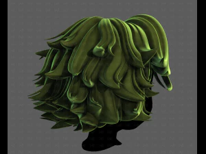 3D Hair style for boy V116 3D Model