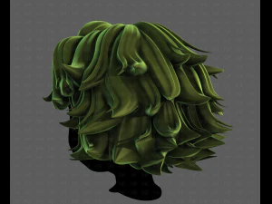 3D Hair style for boy V116 3D Model