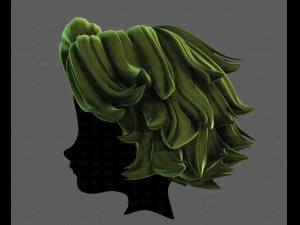 3D Hair style for boy V116 3D Model