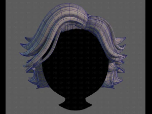 3D Hair style for boy V116 3D Model