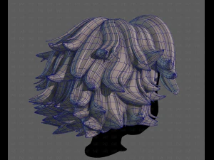3D Hair style for boy V116 3D Model