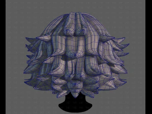 3D Hair style for boy V116 3D Model