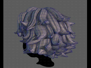 3D Hair style for boy V116 3D Model