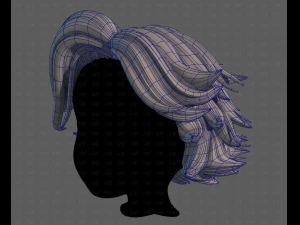 3D Hair style for boy V116 3D Model