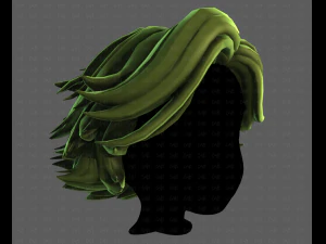 3D Hair style for boy V116 3D Model