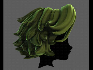 3D Hair style for boy V116 3D Model