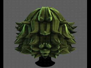 3D Hair style for boy V116 3D Model