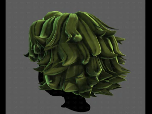 3D Hair style for boy V116 3D Model