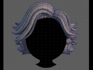 3D Hair style for boy V116 3D Model
