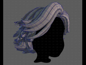 3D Hair style for boy V116 3D Model