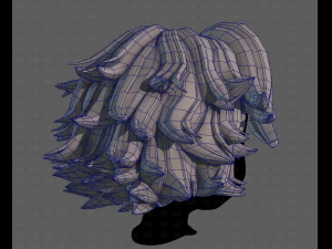 3D Hair style for boy V116 3D Model