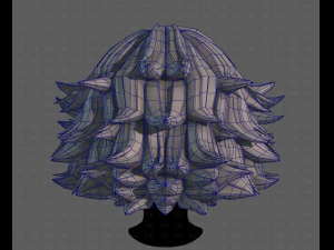 3D Hair style for boy V116 3D Model