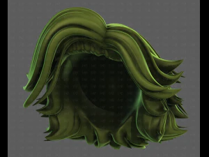 3D Hair style for boy V116 3D Model
