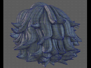 3D Hair style for boy V116 3D Model