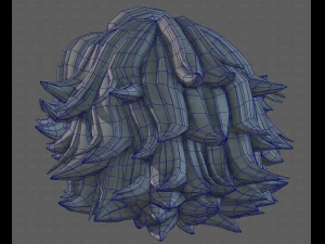 3D Hair style for boy V116 3D Model
