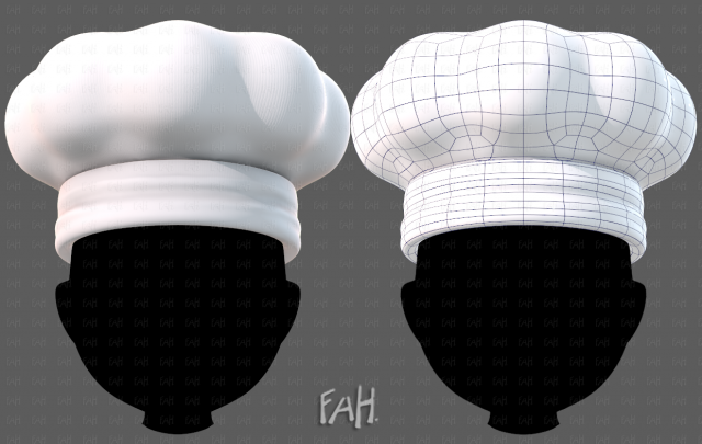 Cap V61 Modello 3D .c4d .max .obj .3ds .fbx .stl .blend 