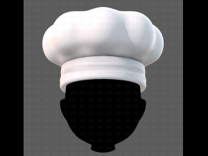Cap V61 Modello 3D