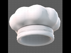 Cap V61 Modello 3D
