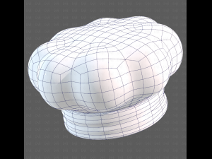 Cap V61 Modello 3D