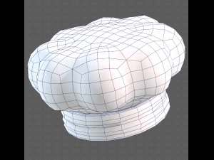 Cap V61 Modello 3D