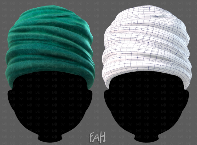 Cap V62 3D 模型 .c4d .max .obj .3ds .fbx .stl .blend 