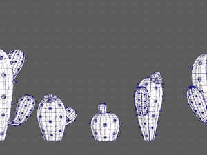 Trees Cartoon V42 Modèle 3D