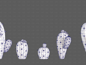 Trees Cartoon V42 Modèle 3D