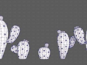 Trees Cartoon V42 Modèle 3D