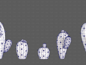 Trees Cartoon V42 Modèle 3D