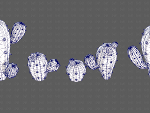 Trees Cartoon V42 Modèle 3D