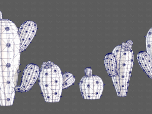 Trees Cartoon V42 Modèle 3D