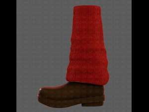 Shoes cartoonV56 3D-Modell