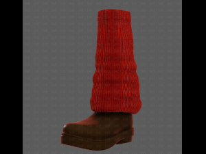 Shoes cartoonV56 3D-Modell